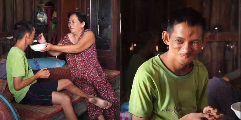 Hoàn cảnh đáng thương của người mẹ nuôi con bị tâm thần