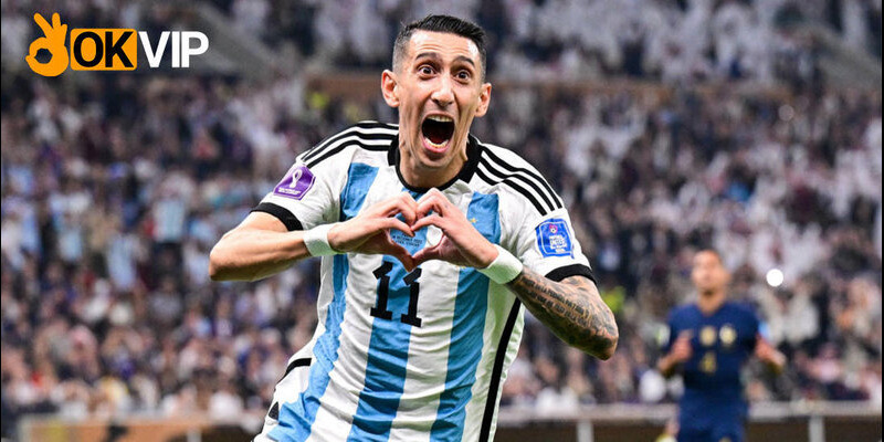 OKVIP hợp tác thương hiệu cùng Angel Di Maria mang tầm thương hiệu
